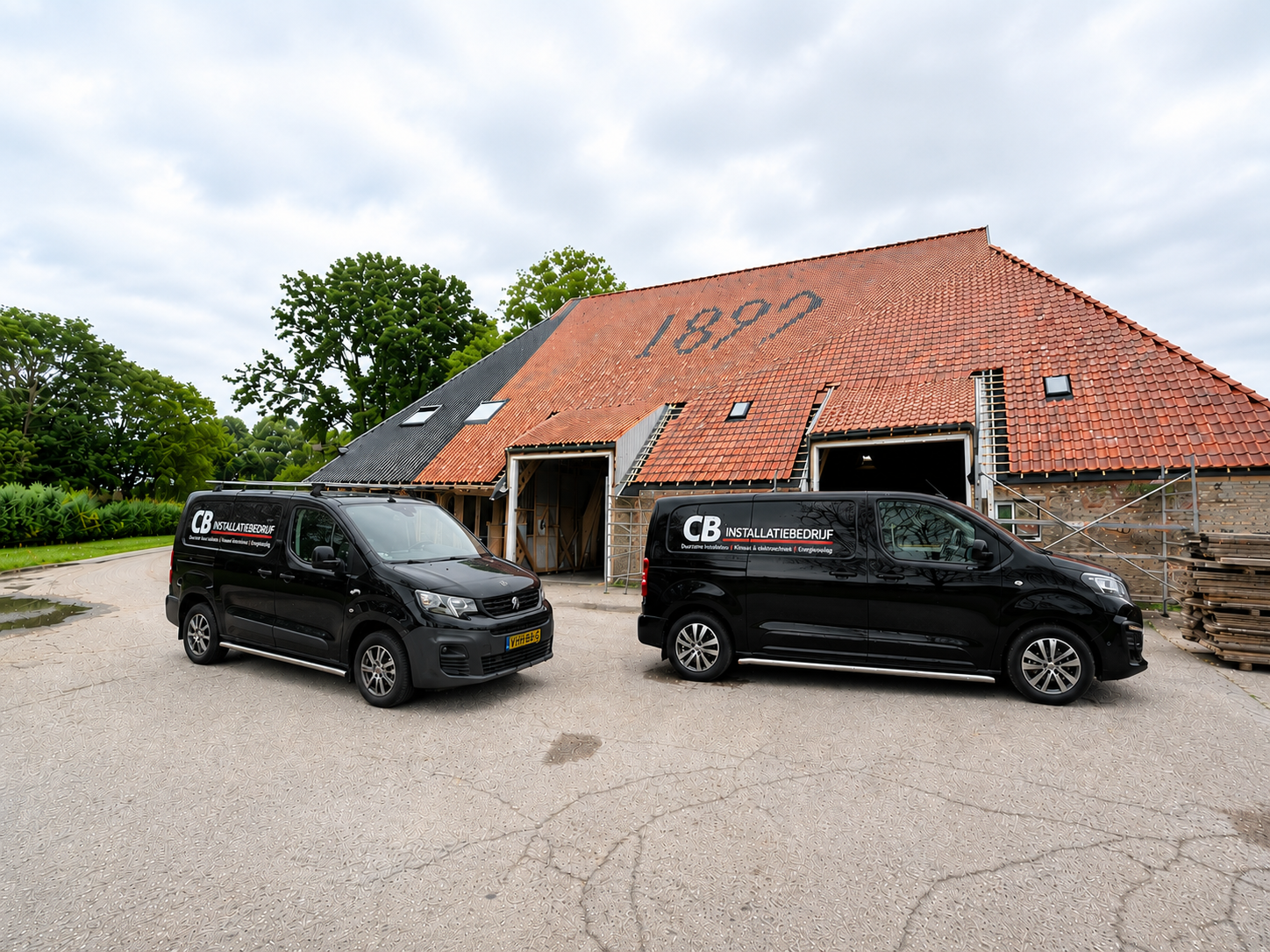 Renovatie van een woonboerderij door CB Installatiebedrijf